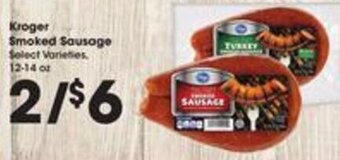 Kroger Kroger Smoked Sausage offer
