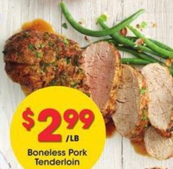 Kroger Boneless Pork Tenderloin offer