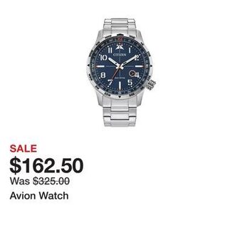 Belk Avion watch offer