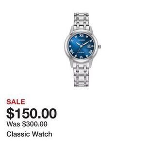Belk Classic watch offer
