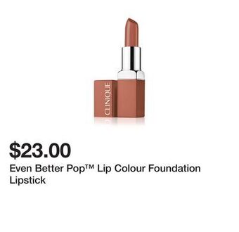 Belk Even better pop™ lip colour foundation lipstick offer