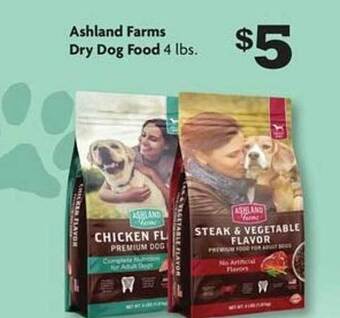 Family Dollar Ashland farms dry dog food offer