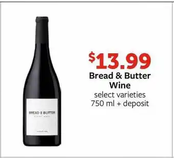 Fareway Bread & butter wine offer