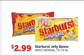 Fareway Starburst jelly beans offer