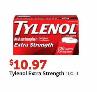 Fareway Tylenol extra strength offer