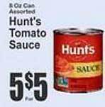 Key Food Hunt's tomato sauce offer