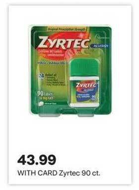 CVS Zyrtec offer