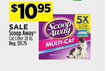 Dollar General Scoop away cat litter offer