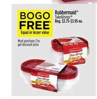 Dollar General Rubbermaid takealongs offer