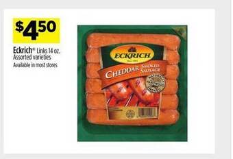 Dollar General Eckrich links offer