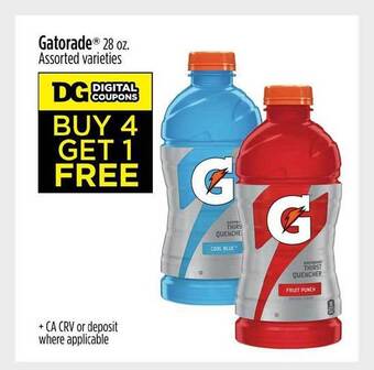 Dollar General Gatorade offer