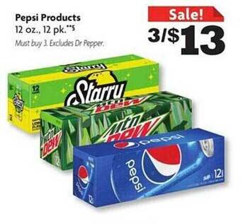 Family Dollar Pepsi products offer