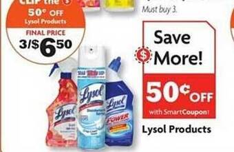 Family Dollar Lysol products offer