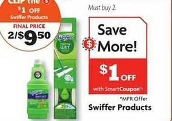 Family Dollar Swiffer products offer