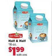 Family Fare Our family half & half offer