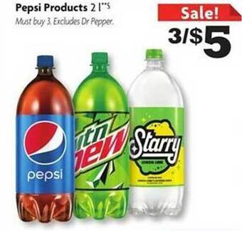 Family Dollar Pepsi products offer