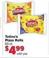 Family Fare Totino's pizza rolls offer
