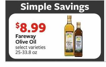 Fareway Fareway olive oil offer