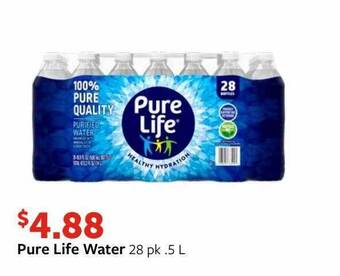 Fareway Pure life water offer