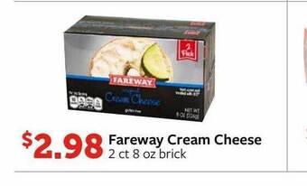 Fareway Fareway cream cheese offer