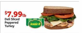 Fareway Deli sliced peppered turkey offer