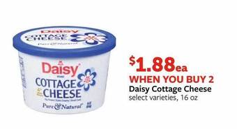 Fareway Daisy cottage cheese offer