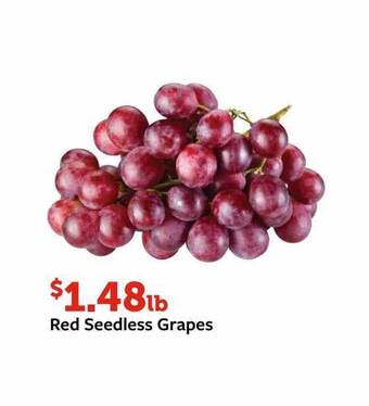 Fareway Red seedless grapes offer
