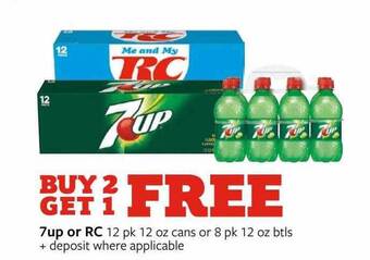 Fareway 7up or rc offer
