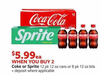 Fareway Coke or sprite offer