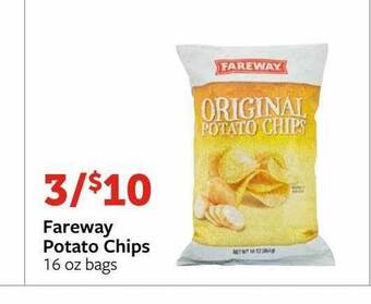 Fareway Fareway potato chips offer
