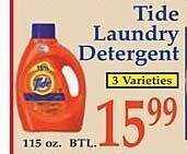 Market Basket Tide laundry detergent offer