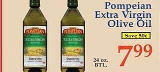 Market Basket Pompeian extra virgin olive oil offer