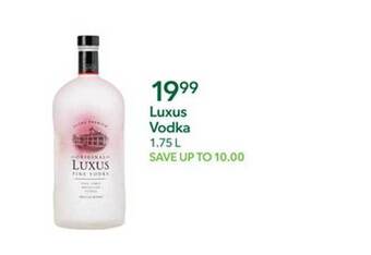 Publix Luxus vodka offer