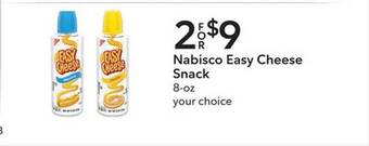 Publix Nabisco easy cheese snack offer