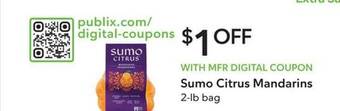 Sumo citrus mandarins