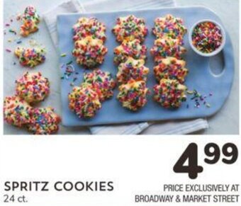 Albertsons Spritz Cookies 24 ct. offer