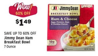 Grocery Outlet Ham breakfast bowl offer