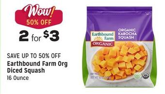 Grocery Outlet Farm org diced squash offer
