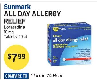 Health Mart Sunmark all day allergy relief offer