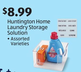 Aldi Huntington home laundry storage solution offer