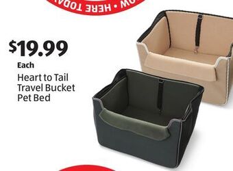Aldi Heart to tail travel bucket pet bed offer