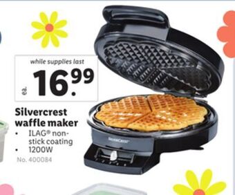 Lidl Silvercrest waffle maker offer