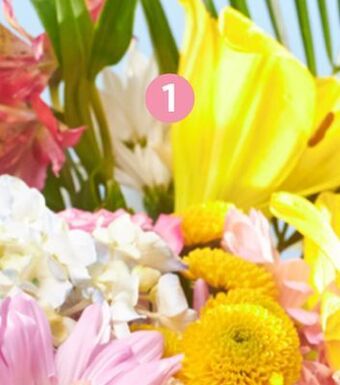 Lidl Farmer's choice bouquet offer