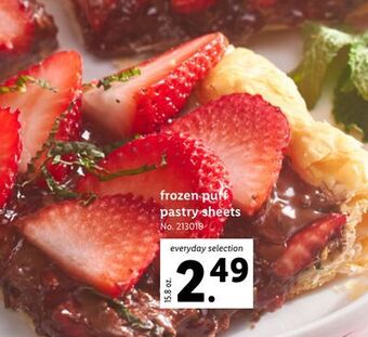 Lidl Frozen puff pastry sheets offer