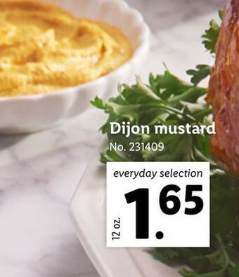 Lidl Dijon mustard offer
