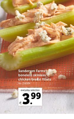 Lidl Sanderson farms® boneless skinless chicken breast fillets offer