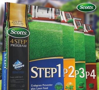 Ace Hardware Scotts® 5m 4-step annual lawn fertilizer program offer