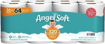 Kroger Angel soft bath tissue offer