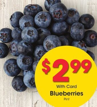 Kroger Blueberries offer