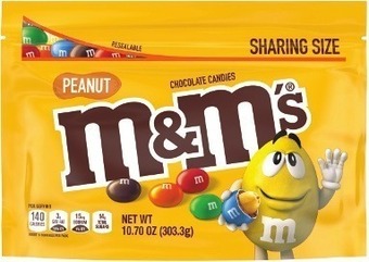 Kroger M & m' s sharing size candy offer